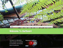Tablet Screenshot of eartheart.com.au